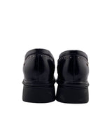 Mocasines en cuero con taches