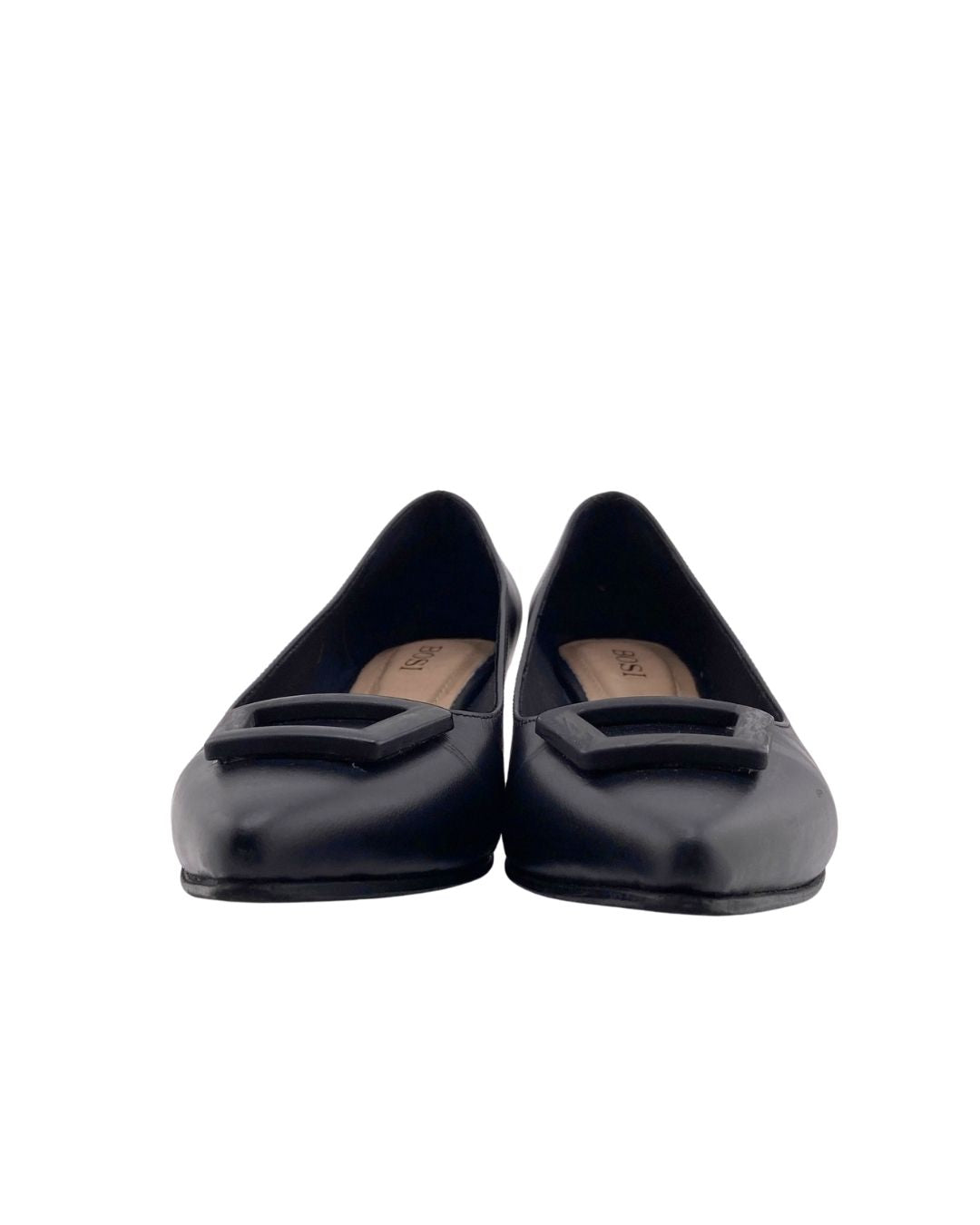 Stilettos con hebilla cuadrada