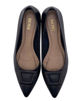 Stilettos con hebilla cuadrada