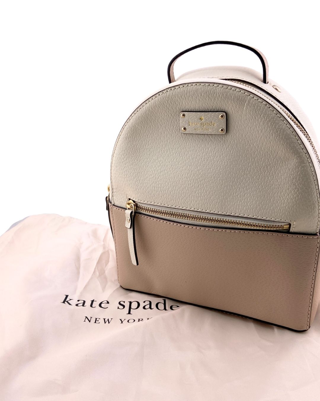 Backpack en cuero color block