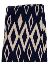 Pantalon licrado flare print