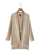 Cardigan tejido abierto
