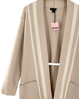 Cardigan tejido abierto