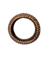 Pulsera en fibra color block