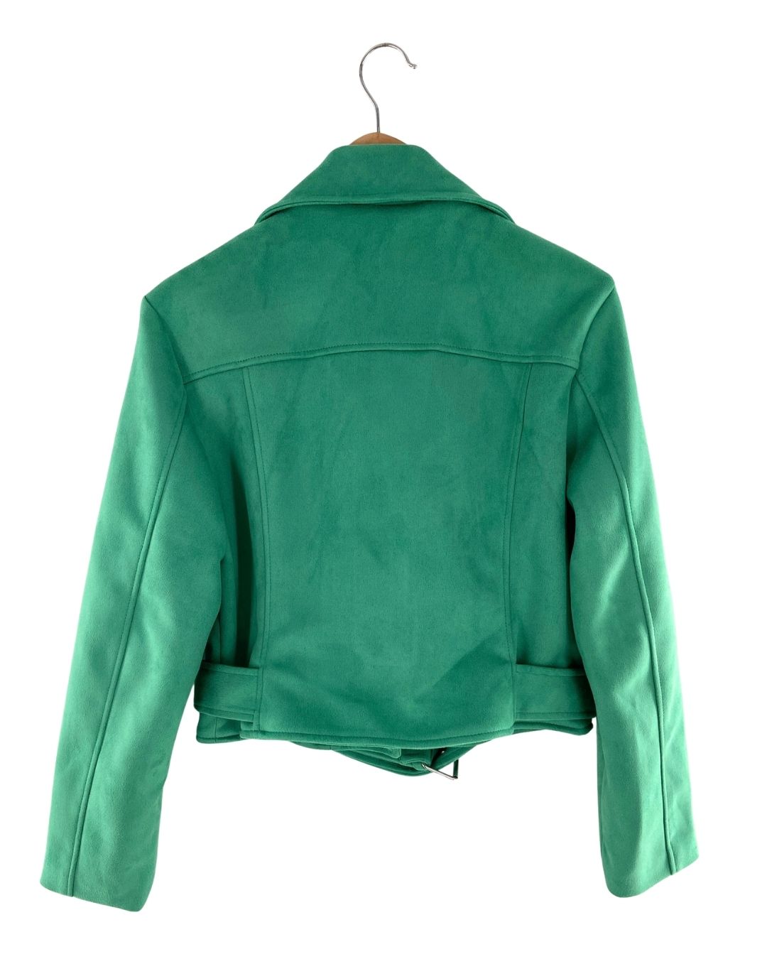 Chaqueta en antelina