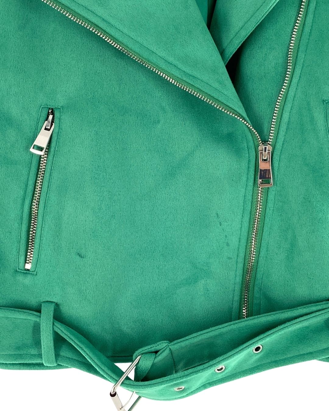 Chaqueta en antelina