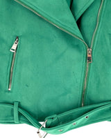 Chaqueta en antelina