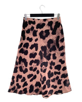 Falda corte en A animal print
