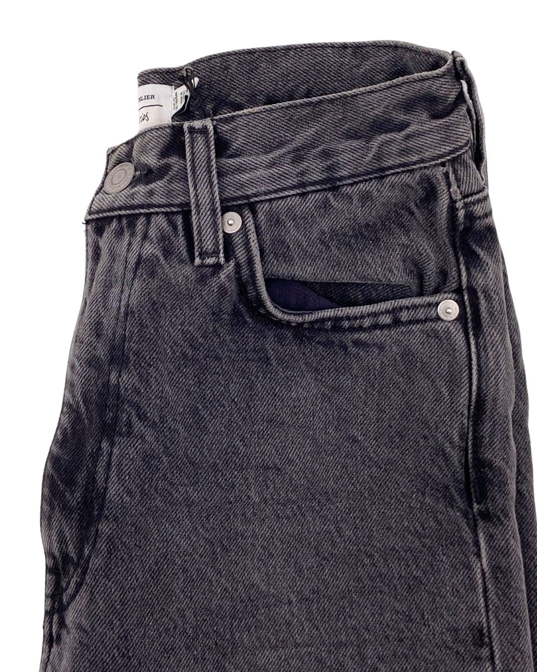 Jean rigido wide leg