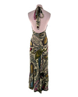 Maxi vestido anudado al cuello