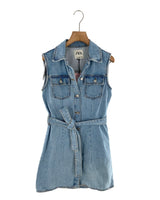 Vestido mini abotonado