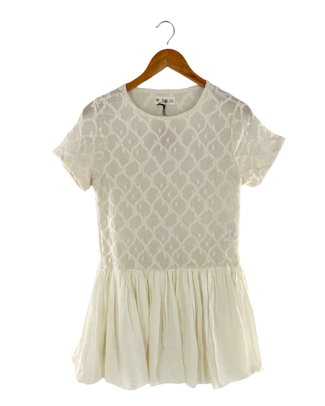Vestido mini con textura