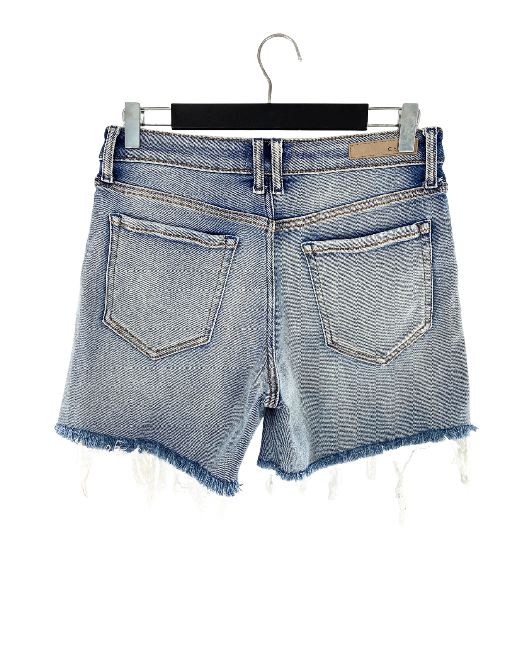 Short mini en denim stretch