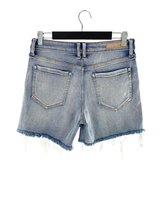Short mini en denim stretch