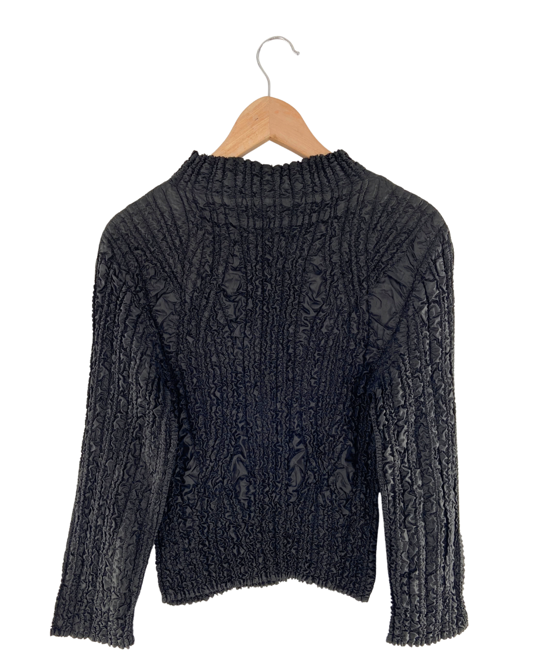 Saco con textura strech