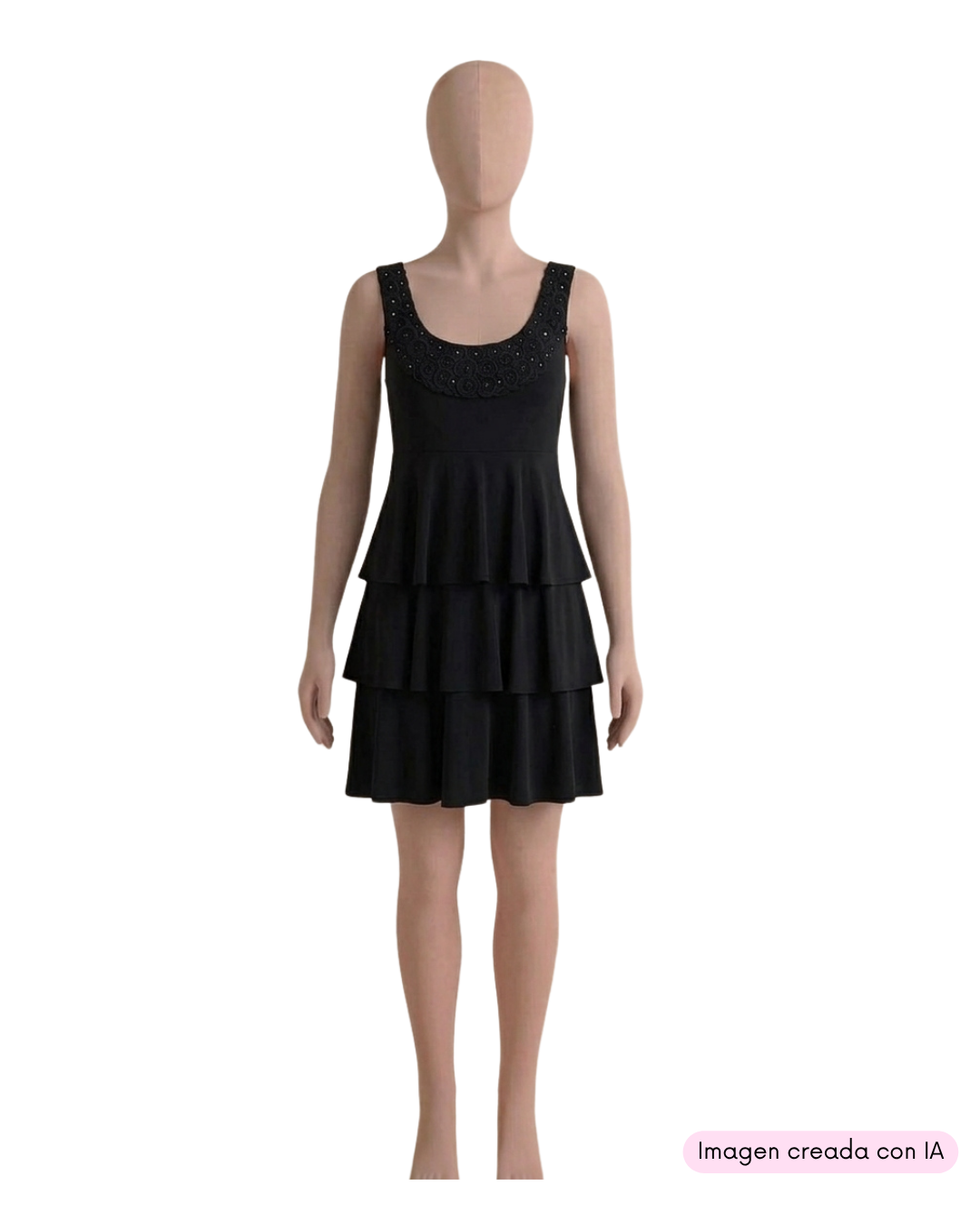 Vestido de tiras en vuelos