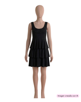 Vestido de tiras en vuelos