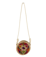 Bolso redondo artesanal