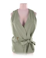 Chaleco suit con anudado