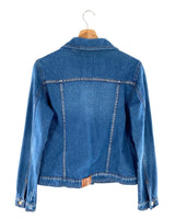 Chaqueta en denim rigido