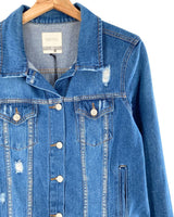 Chaqueta en denim rigido