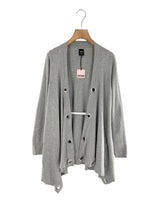 Cardigan en punta con aros