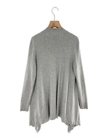 Cardigan en punta con aros