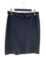 Falda midi stretch