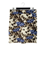 Falda midi print floral