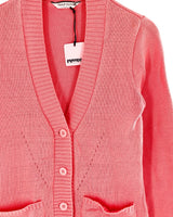 Cardigan trenzado
