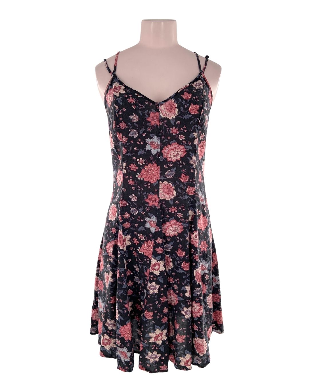 Vestido de tiras cruzadas