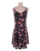 Vestido de tiras cruzadas