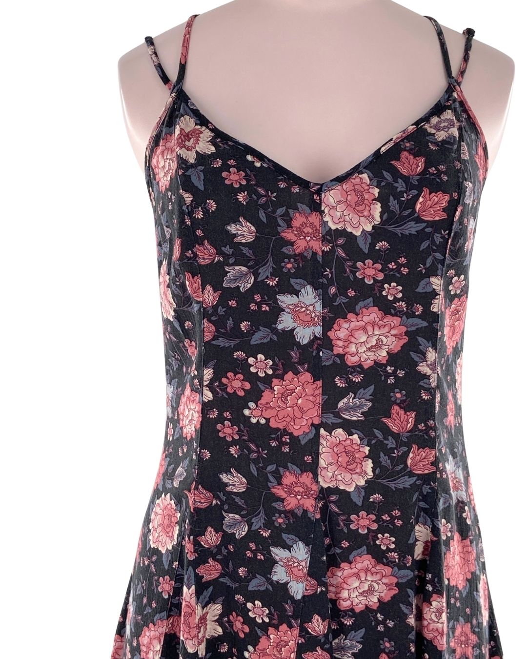Vestido de tiras cruzadas