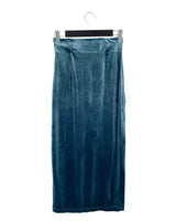 Maxi falda en velvet