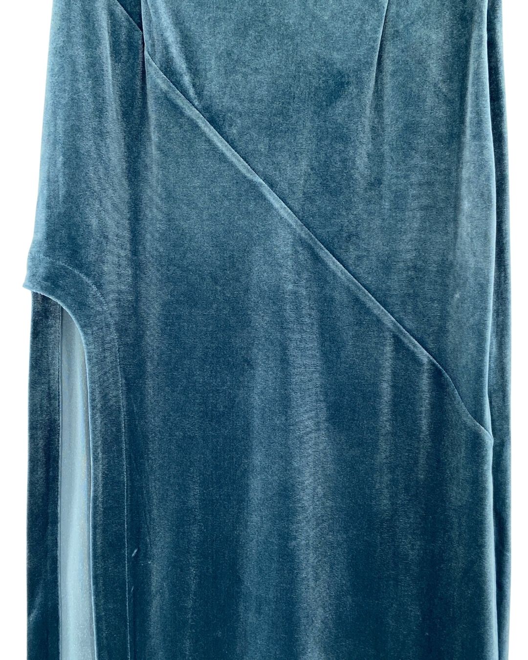 Maxi falda en velvet