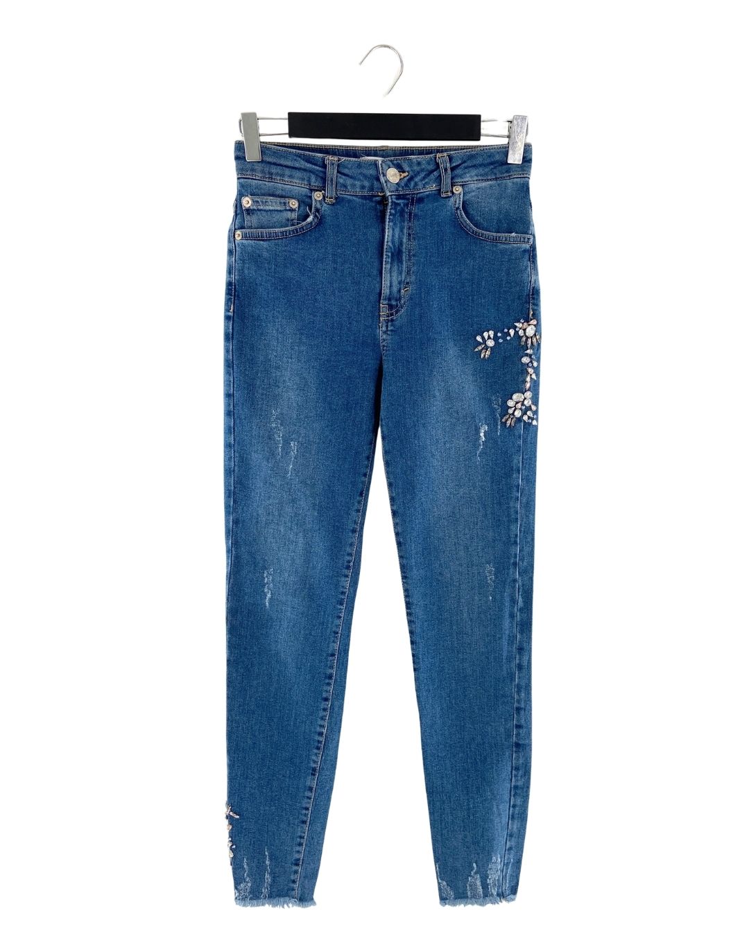 Skinny jean stretch