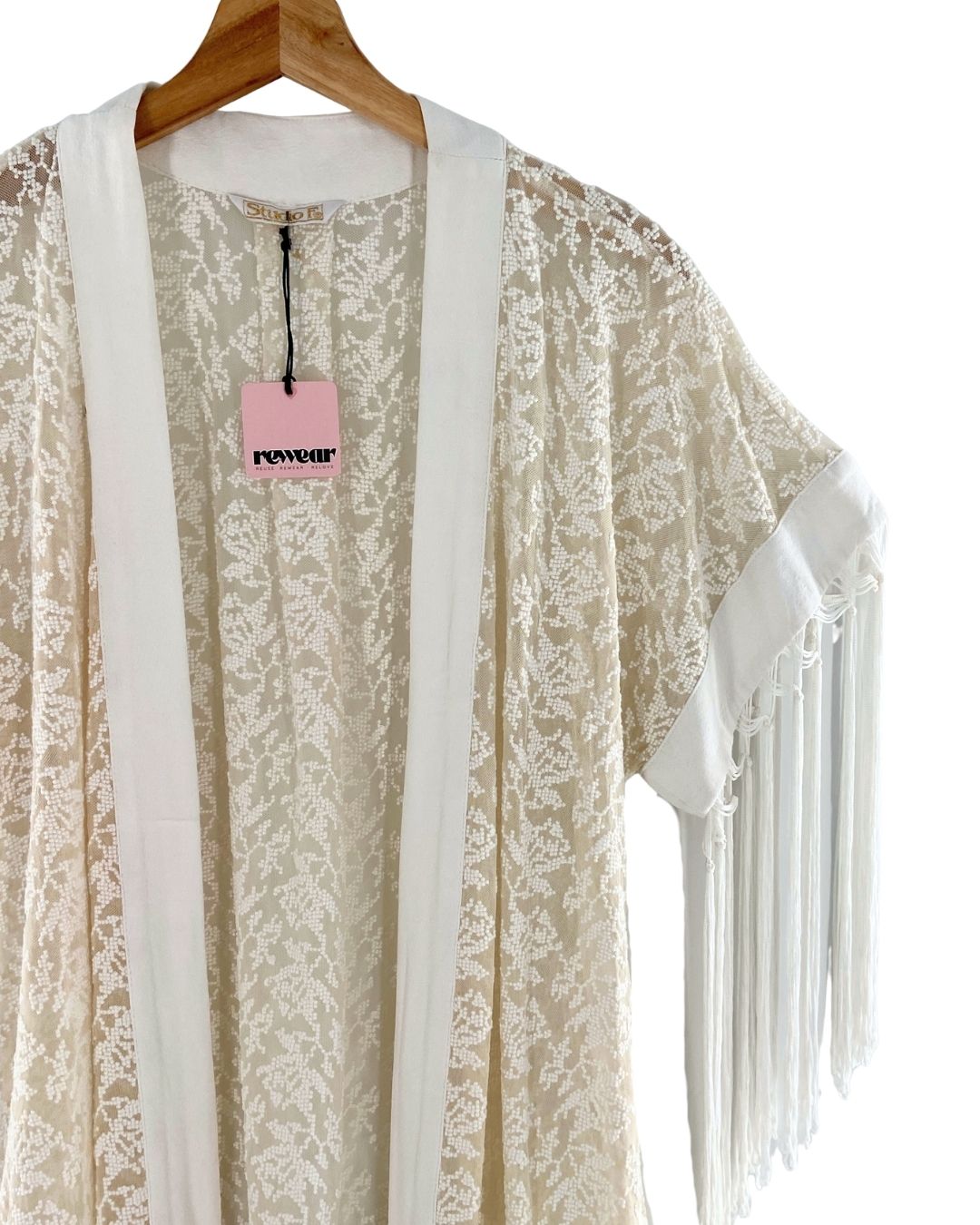 Sobretodo midi con textura