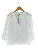 Camisa manga larga con flores
