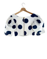 Blusa cruzada manga princesa