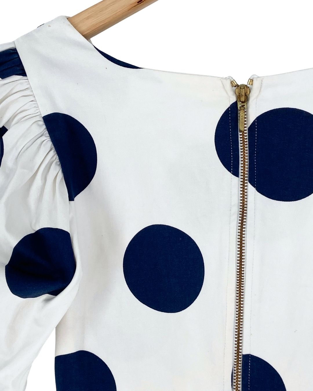 Blusa cruzada manga princesa