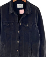 Chaqueta abotonada en denim