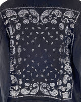 Chaqueta abotonada en denim