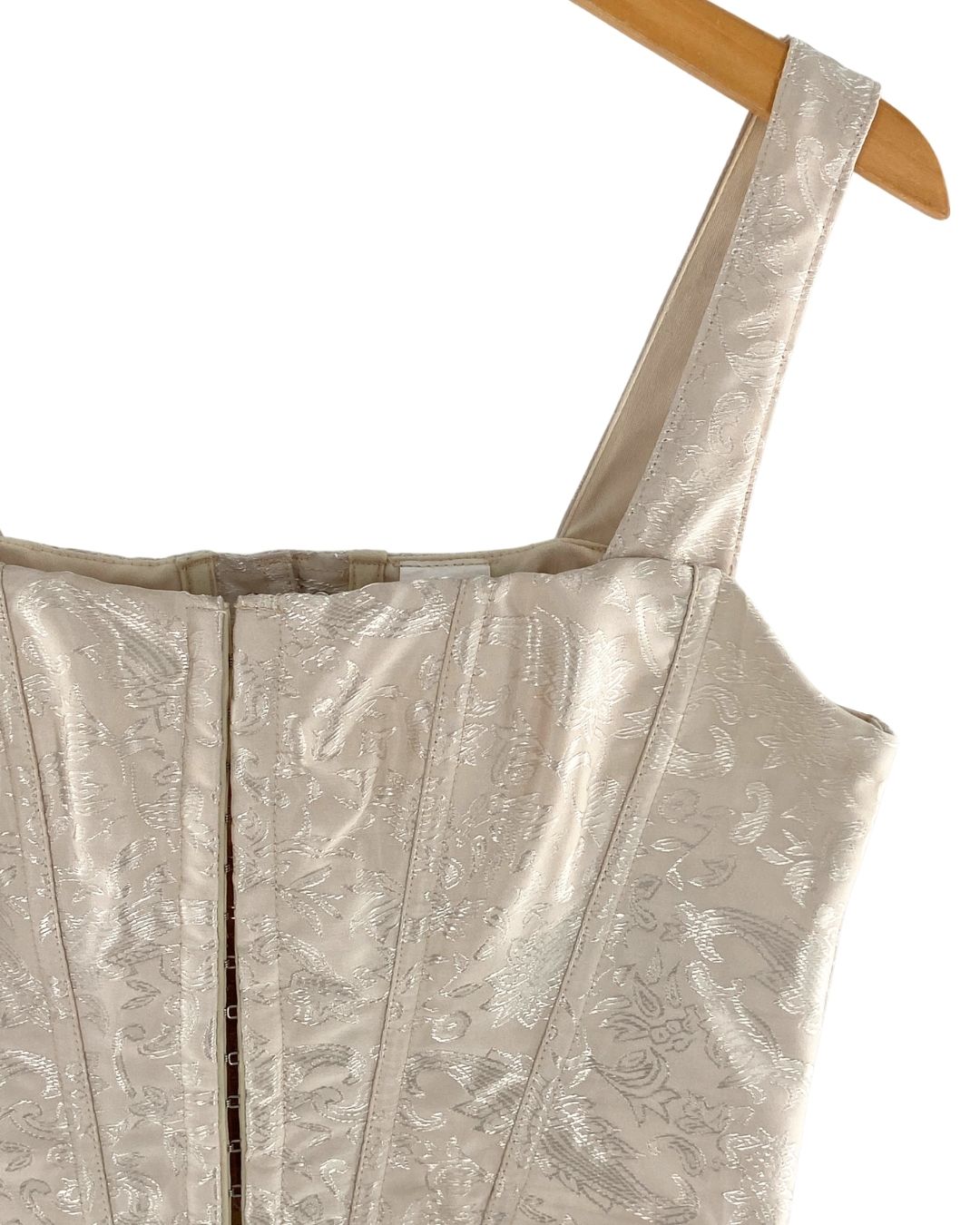 Corset con tiras lace up