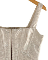Corset con tiras lace up