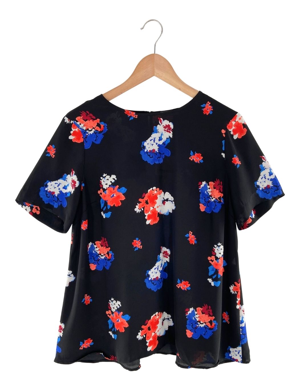 Blusa manga corta con print