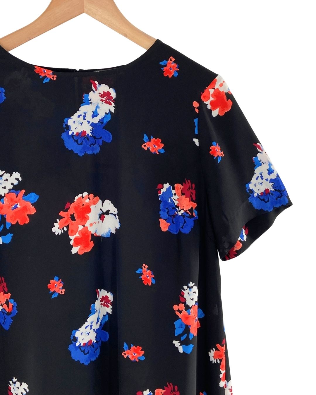 Blusa manga corta con print
