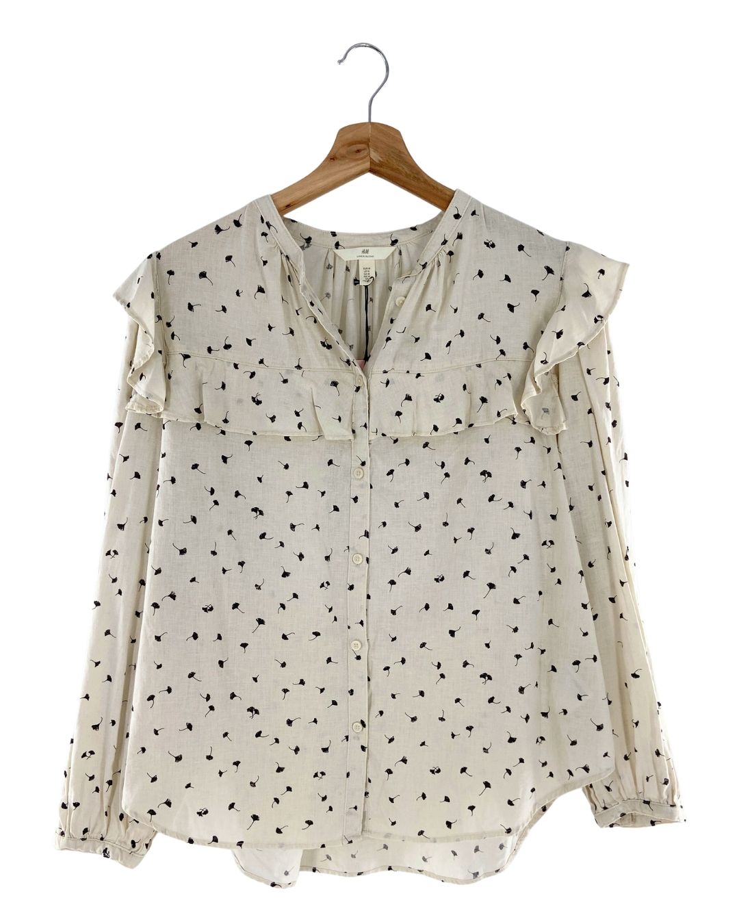 Camisa manga larga con print