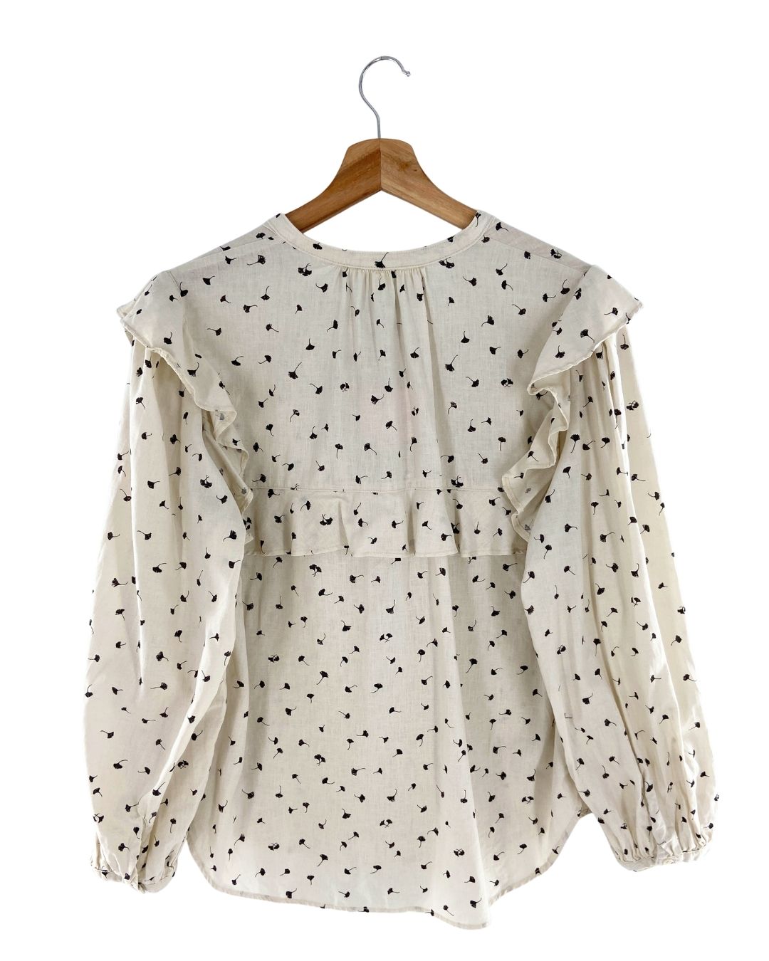 Camisa manga larga con print