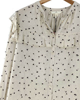 Camisa manga larga con print