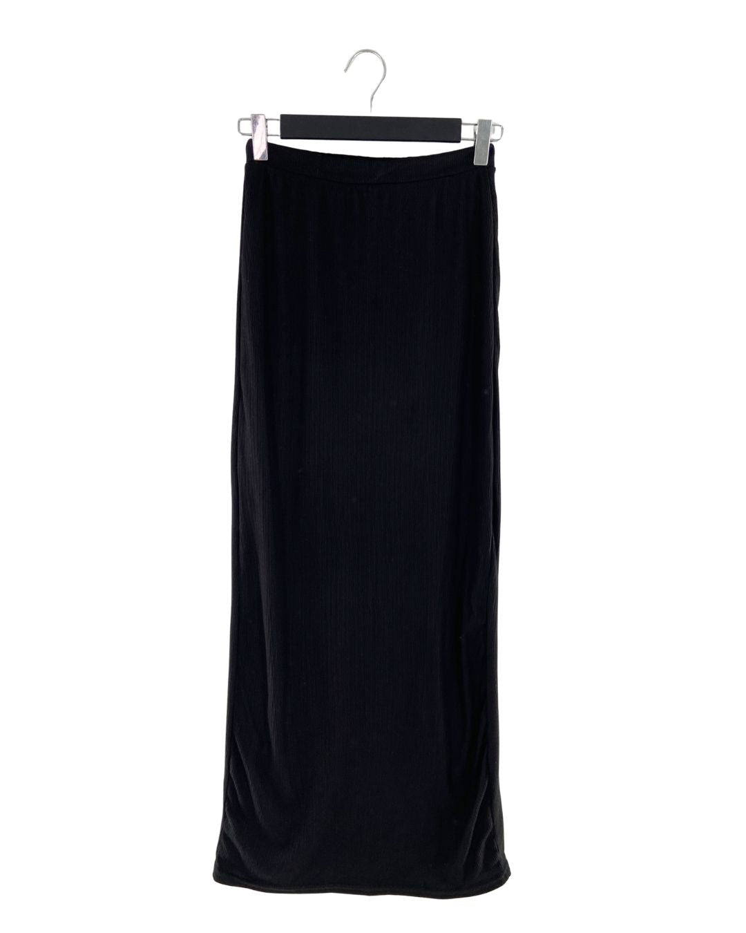 Maxi falda stretch recta